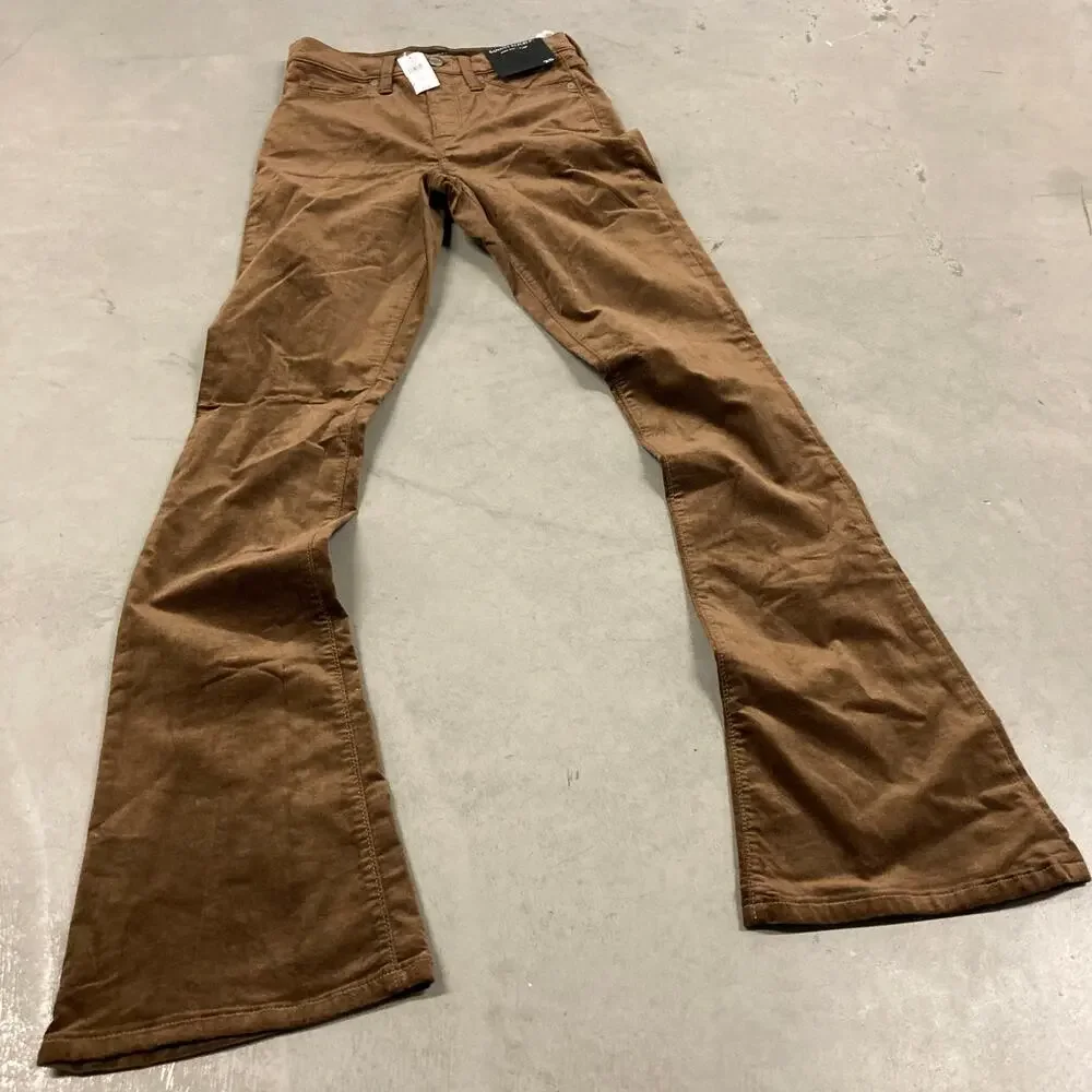 Y2K banana republic high rise flared pants 25x32